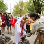 Кузнец на свадьбе в Древнерусском стиле.